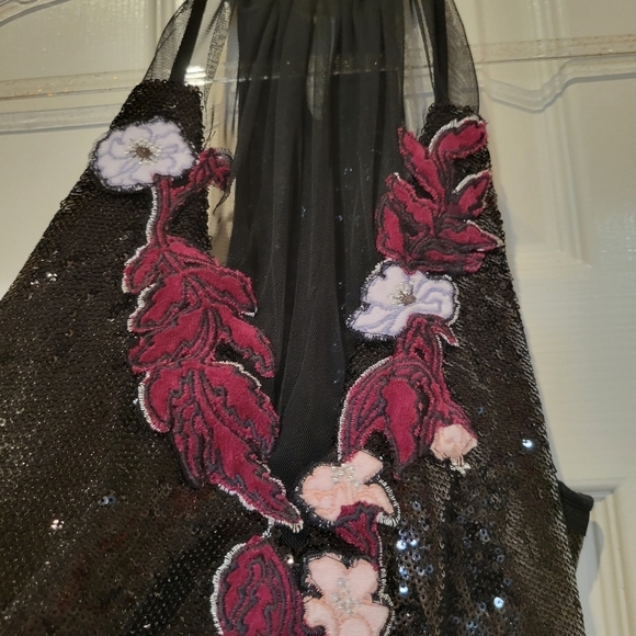 Free people tea back shimmer and shine blouse - Picture 5 of 7